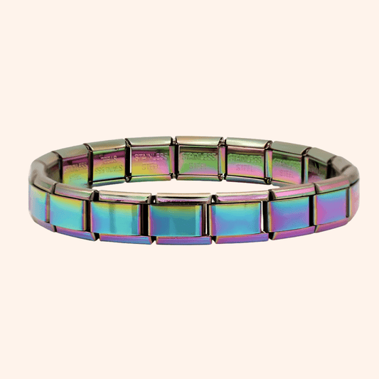 Pulsera Italiana Tornasol Acero Inoxidable - Charmsymore
