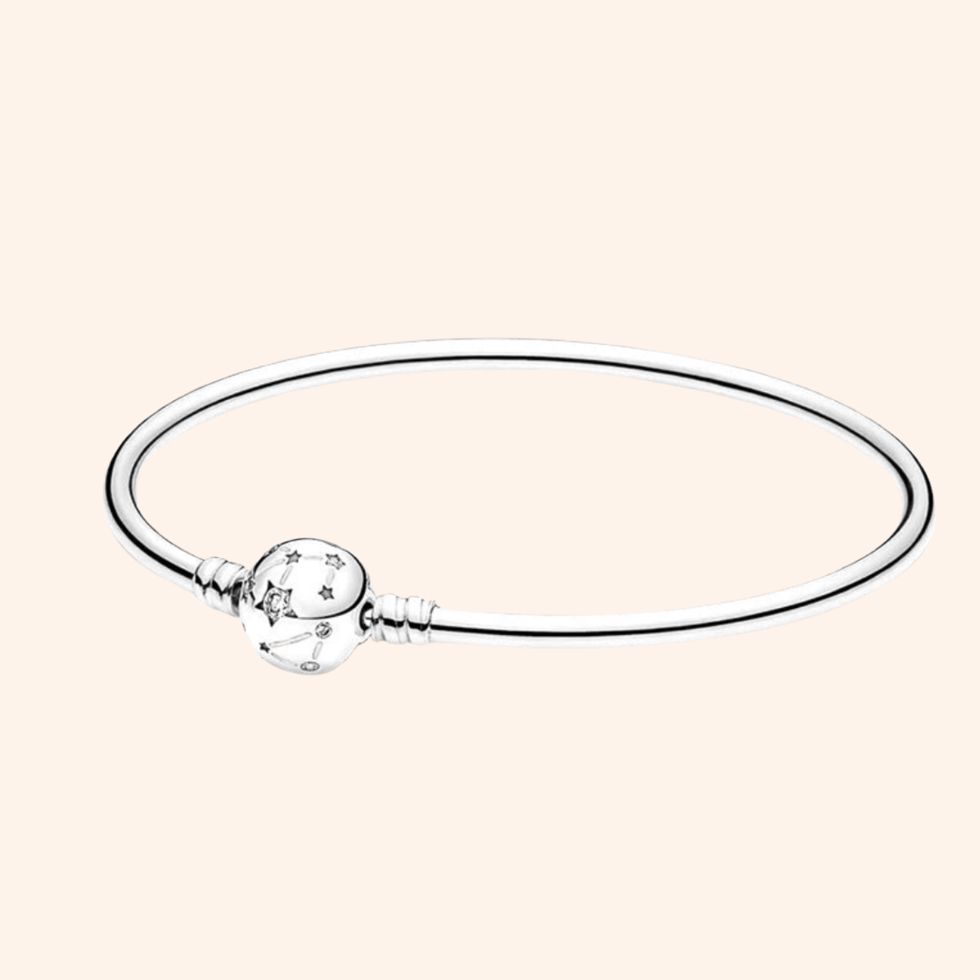 Pulsera Rígida Estrella S925 - Charmsymore