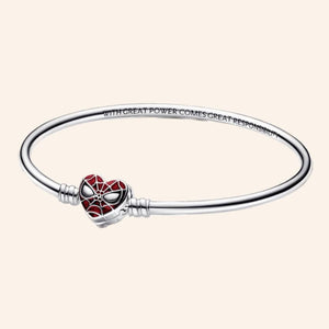 Pulsera Spiderman Plata S925 - Charmsymore