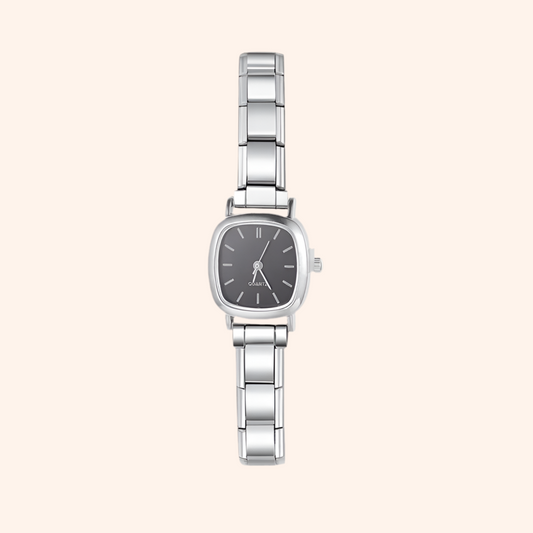 Reloj Italiano Black Clásico - Charmsymore