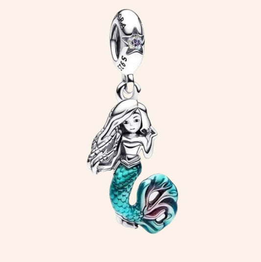 Sirenita Charm Plata S925 - Charmsymore