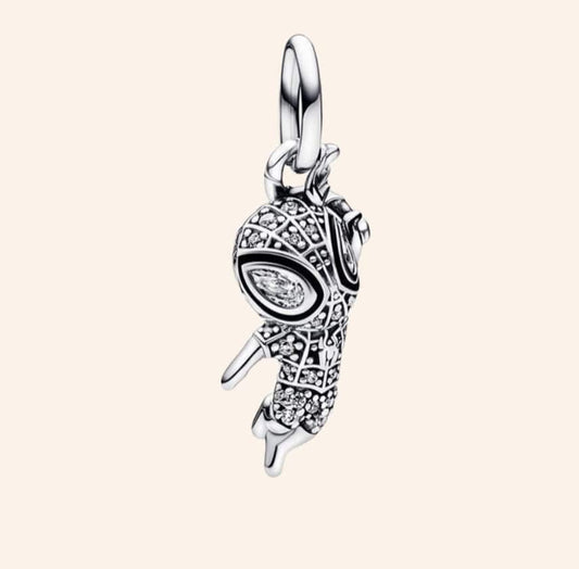 Spiderman Charm Plata S925 - Charmsymore