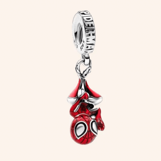 Spiderman Charm Plata S925 - Charmsymore