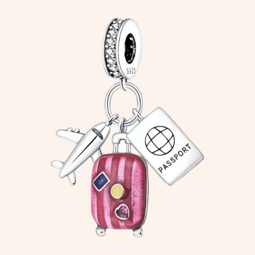 Viaje Charm Plata S925 - Charmsymore